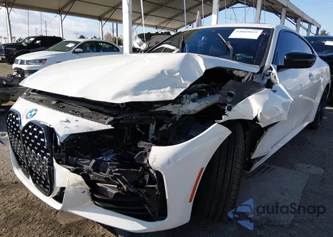 2022 BMW M440I z USA, uszkodzony, nr VIN WBA83AP02NCK07160